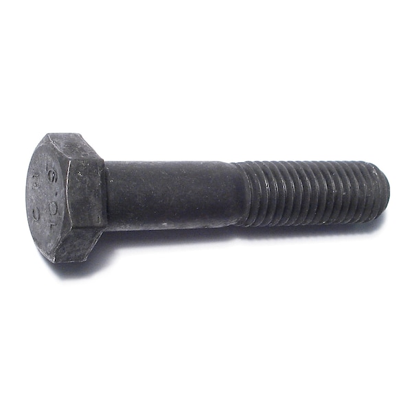 Midwest Fastener Class 10.9, M12-1.75 Hex Head Cap Screw, Plain Steel, 60 mm L, 4 PK 73825 - main